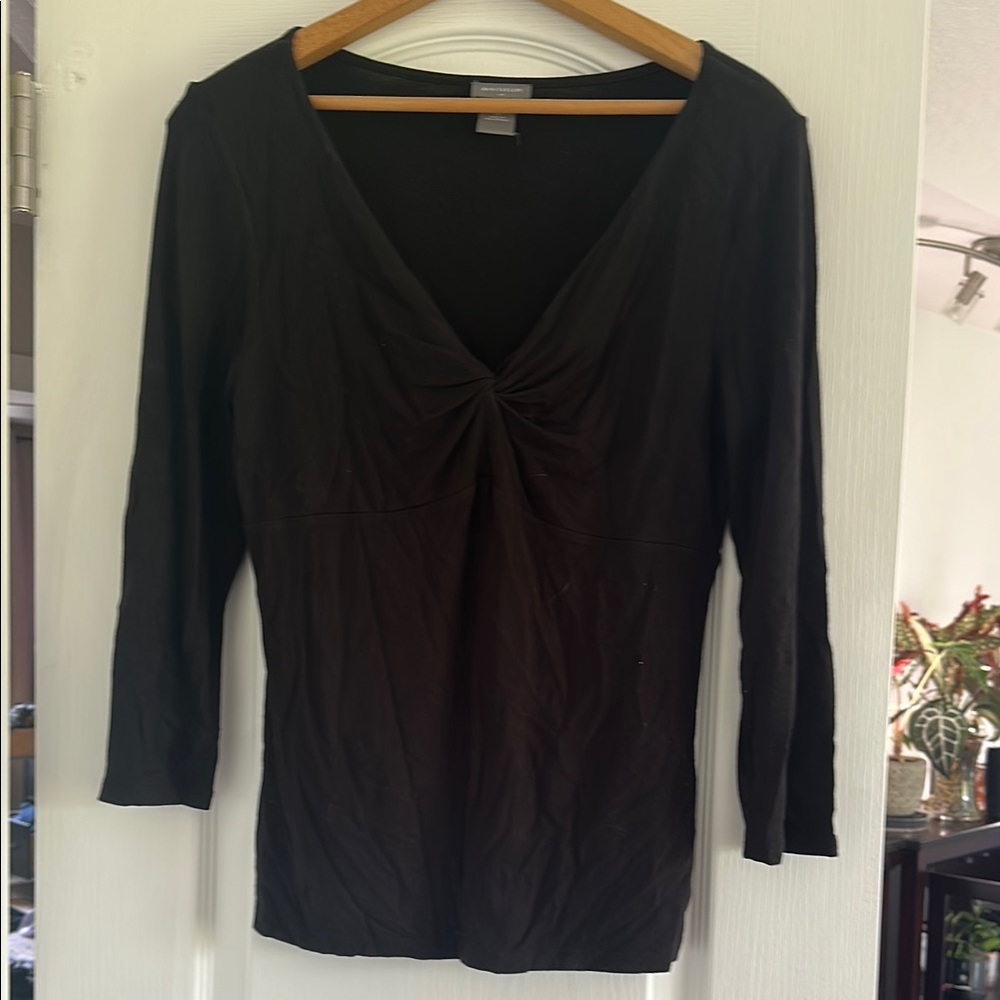 Elegant Black Women's Top